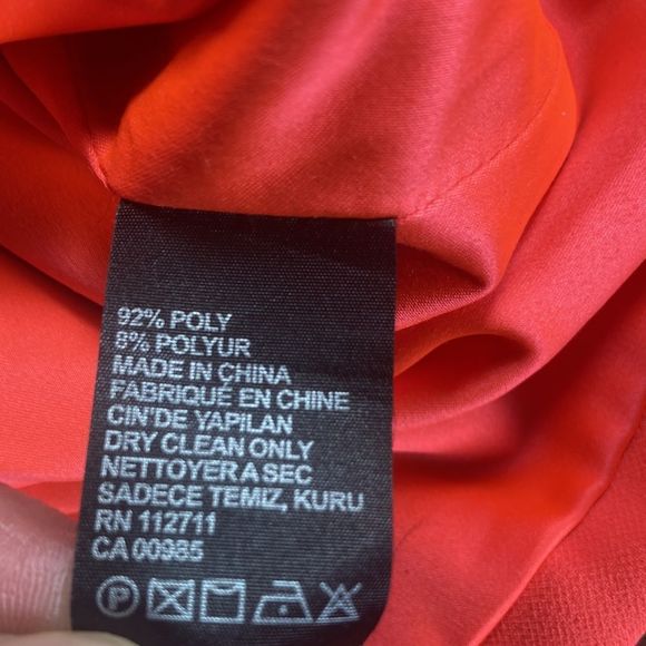 Jay Godfrey Brunet Romper in Neon Coral Womens Size 4 - Picture 7 of 16